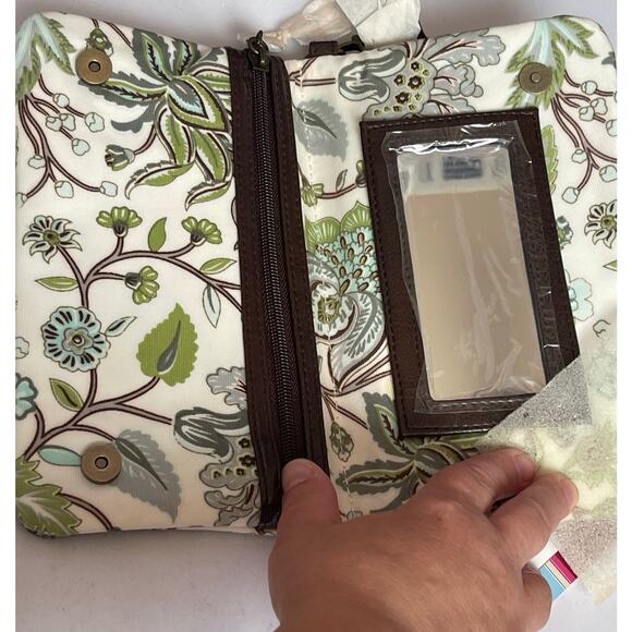 Gigi Hill Travel Make Up Bag Crossbody Travel Bag Carry On - Picture 6 of 9